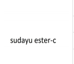 SUDAYU ESTER-C