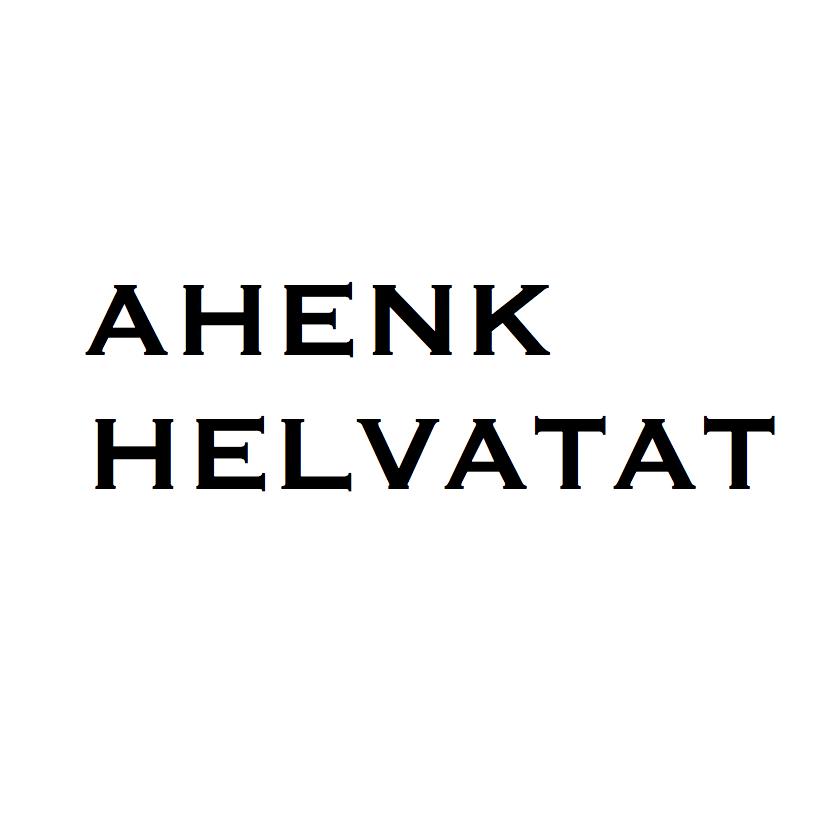 AHENK HELVATAT